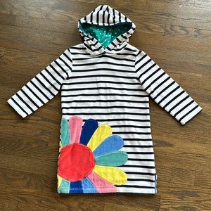 Mini Boden toweling swim coverup dress